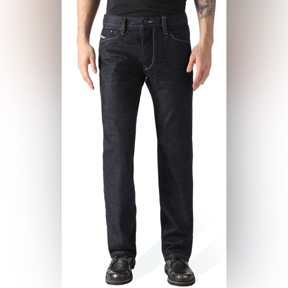 Diesel Viker Dark Wash Jeans SZ 29/32 distressed - Picture 1 of 14